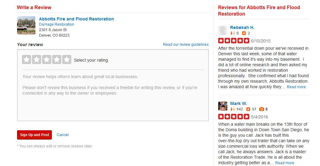 Yelp Review