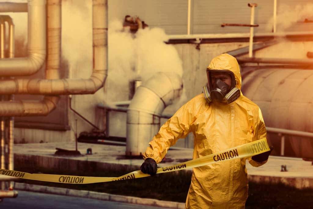 Biohazard scene meth contamination