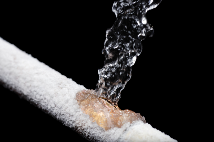 Frozen water pipe bursts Abbotts Cleanup and Restoration Colorado