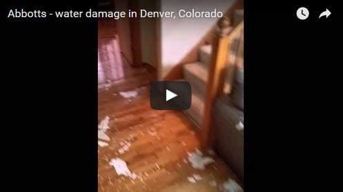 Freeze Break Water Damage Denver Abbotts Cleanup and Restoration Colorado