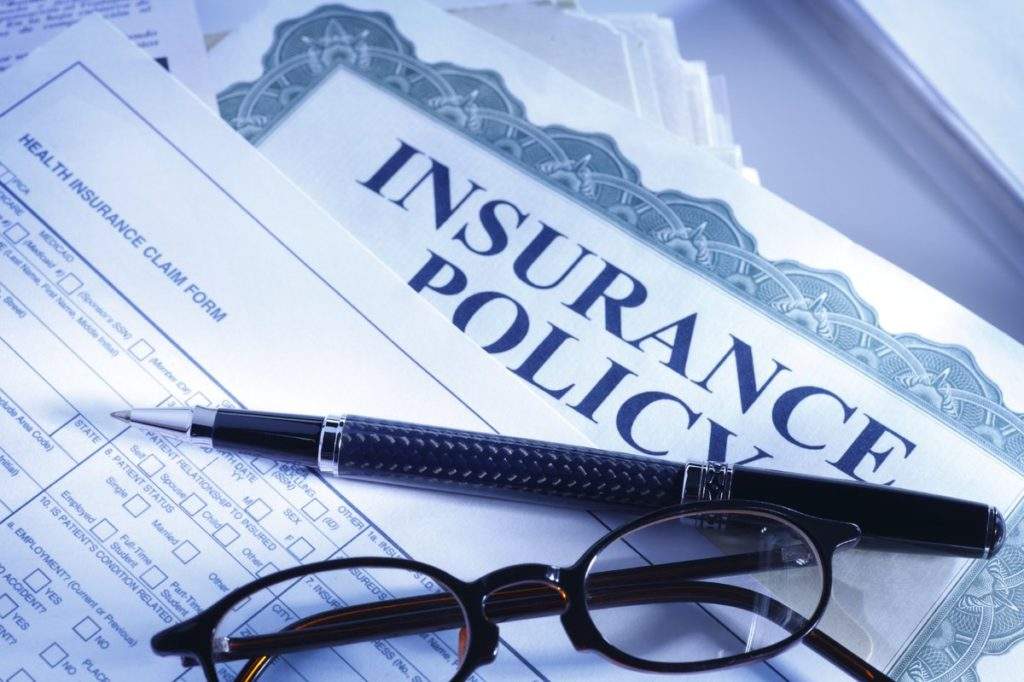 Insurance policy paperwork
