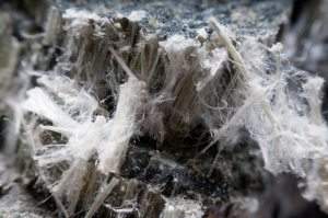 Close up view of asbestos Abbotts Cleanup and Restoration Colorado